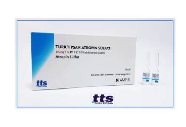 Turktipsan Atropin Sulfat 0.5 Mg / Ml Im / Sc / Iv Enjeksiyonluk Cozelti Fiyatı