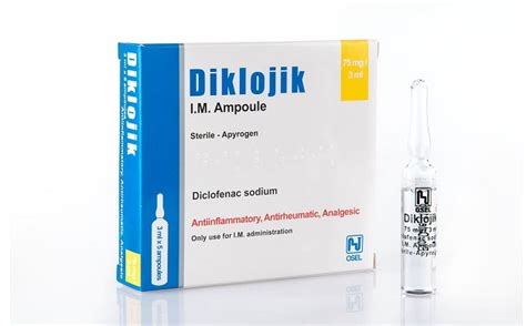 Turktipsan Diklofenak Sodyum 75 Mg/3 Ml Im Enjeksiyonluk Cozelti 10 Ampul