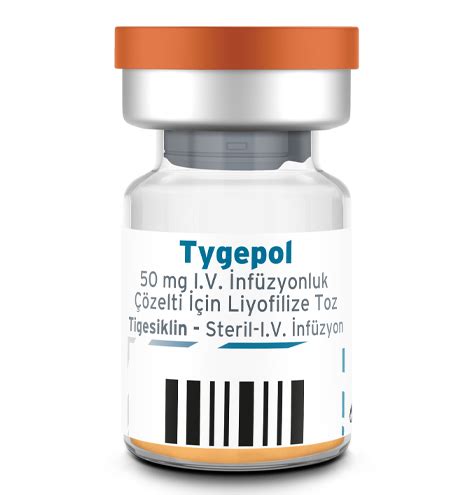 Tygepol 50 Mg I.v. Infuzyonluk Cozelti Icin Liyofilize Toz (10 Flakon)