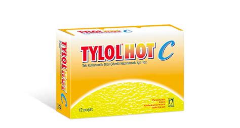 Tylol Hot C Tek Kullanimlik Oral Cozelti Hazirlamak Icin Toz (12 Adet) Fiyatı