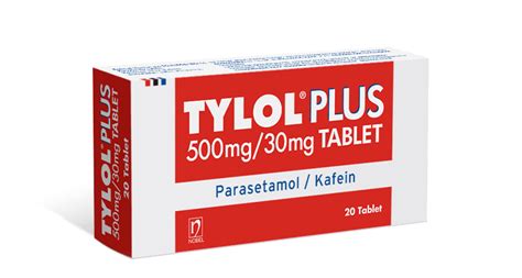 Tylol Plus 500 Mg / 30 Mg 20 Tablet