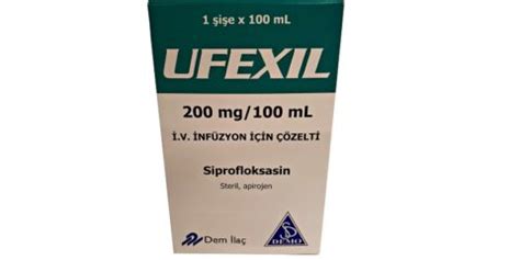 Ufexil 200 Mg/ 100 Ml Iv Infuzyon Icin Cozelti