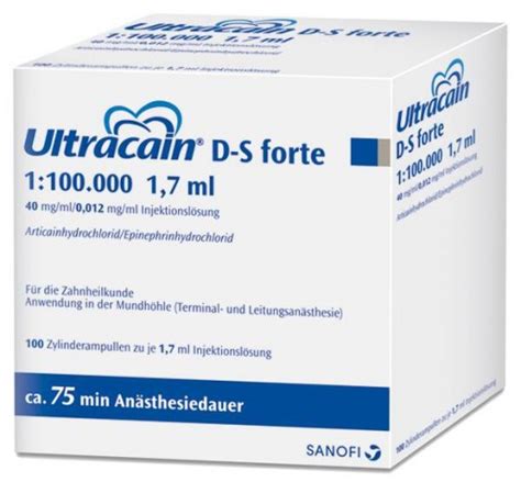 Ultracain-ds Forte 100 Karpul