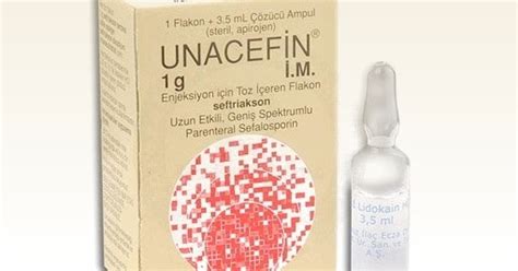 Unacefin Iv 1 Gr 1 Flakon