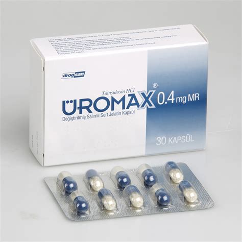 Uromax 0,4 Mg Mr Degistirilmis Salimli 30 Sert Jelatin Kapsul