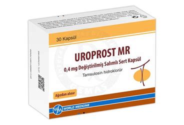 Uroprost Mr 0.4 Mg Degistirilmis Salimli Sert Kapsul (30 Kapsul) Fiyatı