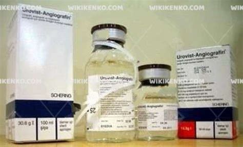 Urovist-angiografin 100 Ml 1 Flakon