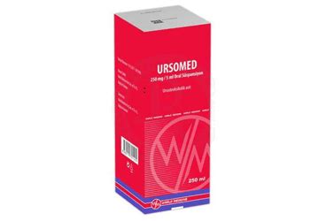 Ursomed 250 Mg/5 Ml Oral Suspansiyon (1 Sise, 100 Ml)