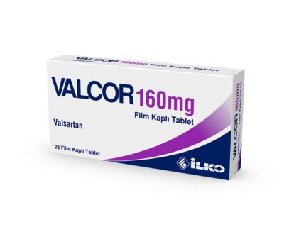Valcor 160 Mg 28 Film Tablet