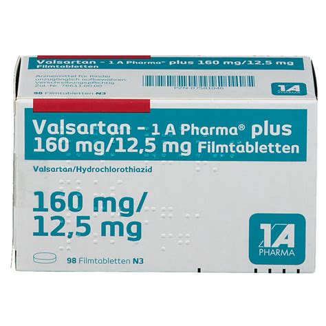 Valso Plus 160/12,5 Mg 98 Film Tablet