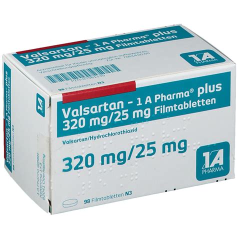 Valso Plus 320/25 Mg 98 Film Tablet