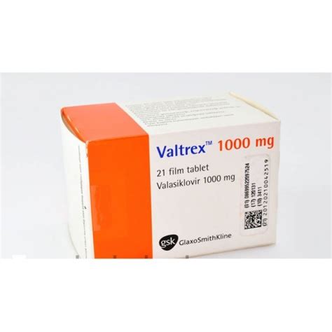 Valtrex 1000 Mg 21 Film Tablet