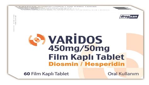 Varidos 450 Mg/50 Mg Film Kapli Tablet