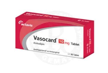 Vasocard 10 Mg 90 Tablet