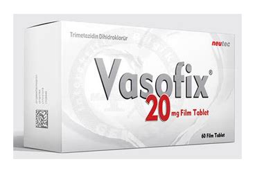 Vasofix 20 Mg 60 Film Tablet
