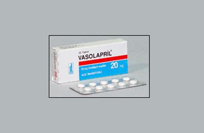 Vasolapril 20 Mg 20 Tablet Fiyatı