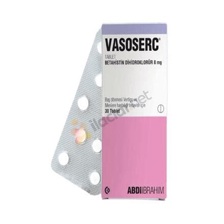 Vasoserc 8 Mg 30 Tablet