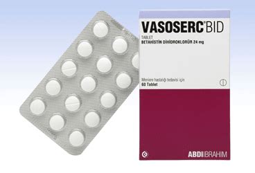 Vasoserc Bid 24 Mg 60 Tablet