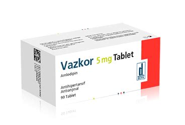 Vazkor 5 Mg 90 Tablet