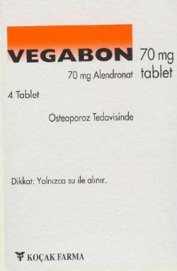 Vegabon 70 Mg 4 Tablet Fiyatı