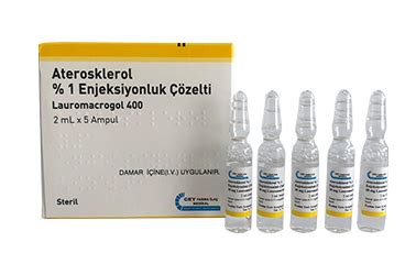 Veindocanol %0,5 Enjeksiyonluk Cozelti