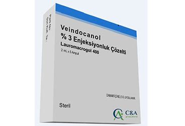 Veindocanol %3 Enjeksiyonluk Cozelti