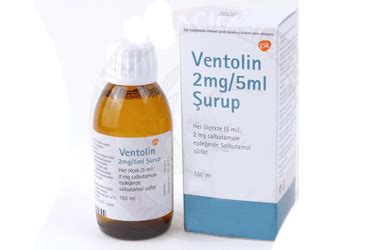 Ventolin 2 Mg 150 Ml Surup Fiyatı