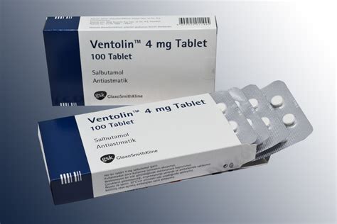 Ventolin 4 Mg 100 Tablet