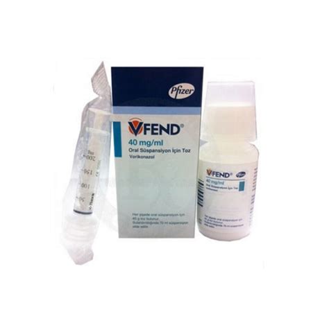 Vfend 40 Mg/ml Oral Suspansiyon Icin Toz