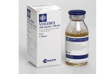 Vialebex 200 Mg/ml 100 Ml Iv Infuzyonluk Cozelti Fiyatı