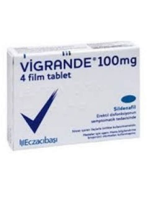 Vigrande 100 Mg 4 Tablet