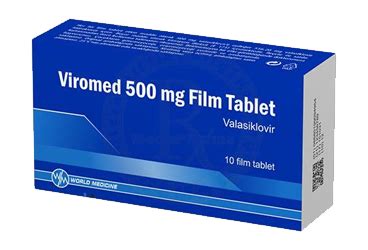 Viromed 500 Mg 42 Film Kapli Tablet