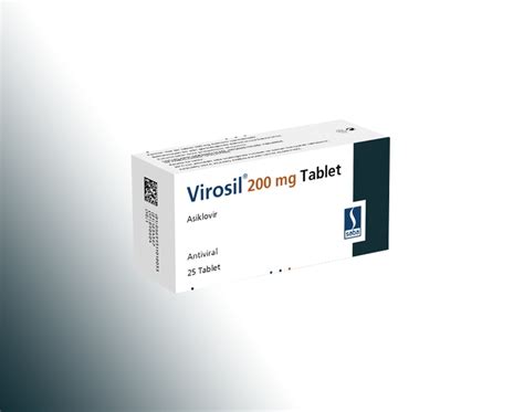 Virosil 200 Mg 25 Tablet