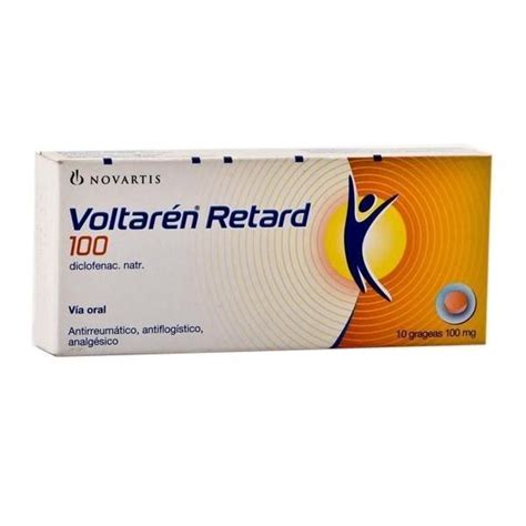 Voltaren Retard 100 Mg 10 Tablet