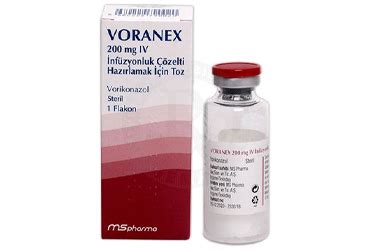 Vorcanox 200 Mg I.v. Infuzyonluk Cozelti Icin Toz