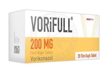 Vorifull 200 Mg 28 Film Tablet