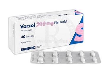 Vorzol 200 Mg 30 Film Kapli Tablet