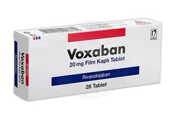 Voxaban 20 Mg Film Kapli Taplet (28 Tablet)