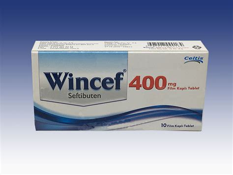 Wincef 400 Mg 10 Film Kapli Tablet