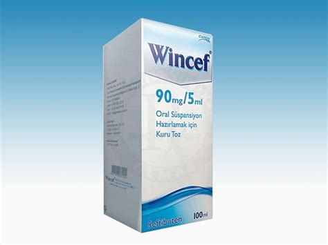 Wincef 90 Mg/5 Ml Oral Suspansiyon Hazirlamak Icin Kuru Toz 100 Ml