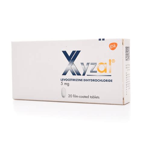 Xyzal 5 Mg 20 Film Tablet