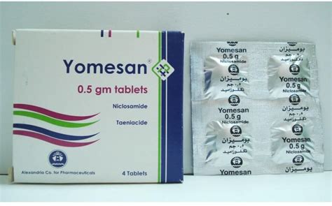Yomesan 500 Mg 4 Tablet