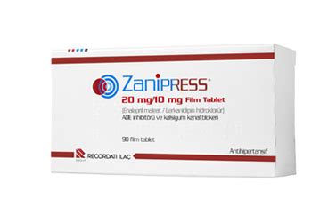 Zanipress 20 Mg/10 Mg 90 Film Tablet