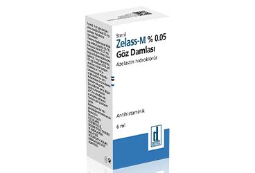 Zelass %0,05 Goz Damlasi, Cozelti (20 Flakon)