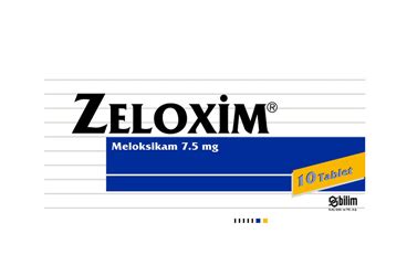 Zeloxim 7,5 Mg 10 Tablet