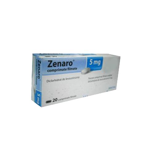Zenaro 5 Mg 20 Tablet
