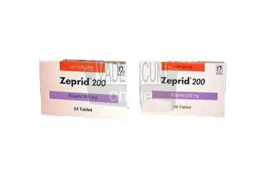 Zeprid 200 Mg 24 Tablet