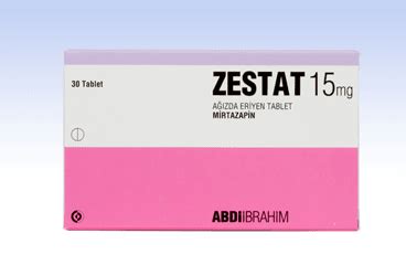 Zestat 15 Mg Agizda Dagilan 30 Tablet