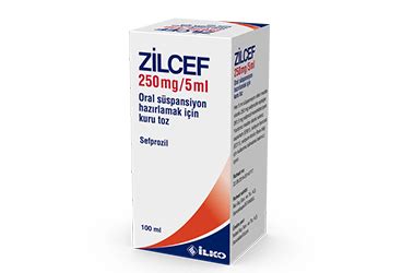 Zilcef 250 Mg/5 Ml Oral Suspansiyon Icin Kuru Toz 100 Ml