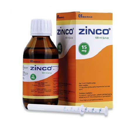 Zinco 15 Mg 100 Ml Surup